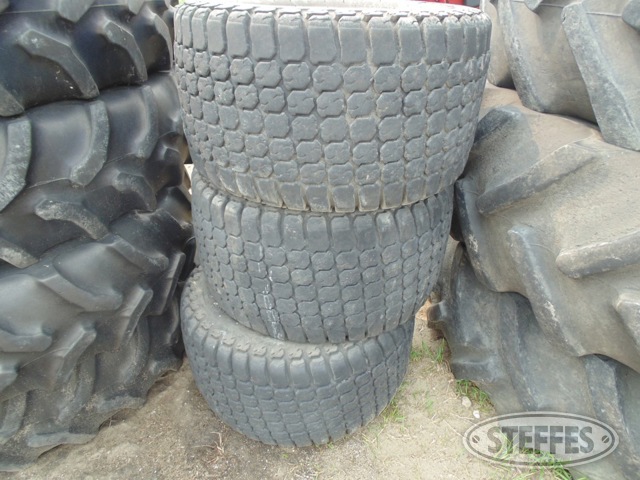 (3) 33x15.5-16.5 tires